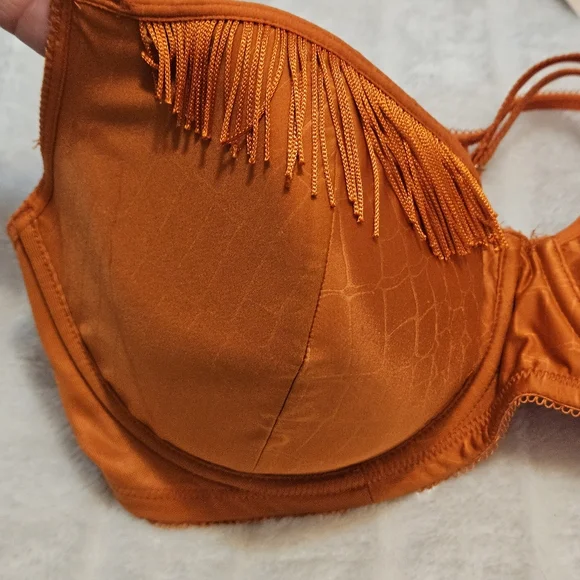 NWT Marlies Dekkers Nubian Summer Padded Plunge Bra 166821 - Picture 2 of 16